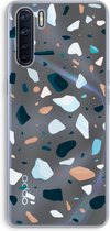 CaseCompany® - Oppo A91 hoesje - Terrazzo N°13 - Soft Case / Cover - Bescherming aan alle Kanten - Zijkanten Transparant - Bescherming Over de Schermrand - Back Cover