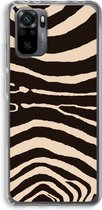 CaseCompany® - Redmi Note 10 Pro hoesje - Arizona Zebra - Soft Case / Cover - Bescherming aan alle Kanten - Zijkanten Transparant - Bescherming Over de Schermrand - Back Cover