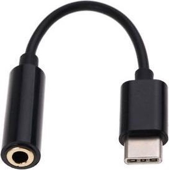 USB-C naar jack (3,5mm) adapter - USB Type C naar aux - USB naar jack - USB naar audio - USB naar geluid - Merkloos