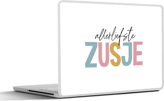 Laptop sticker - 11.6 inch - Allerliefste zusje - Zusje - Quotes - Spreuken - Zussen