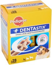 Pedigree Dentastix Mini Hond Multipack - Gebitsverzorgende Hondensnack - 4 x 7 stuks