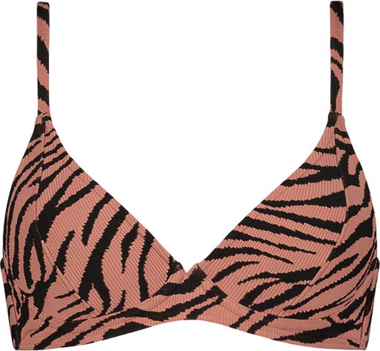 Beachlife Rose Zebra BH-fit bikinitop met beugel - dames - Maat 80E