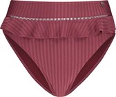 Beachlife Dark Rose highwaist bikinibroekje - dames - Maat 42
