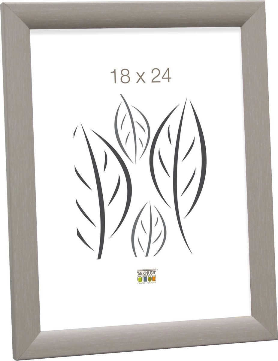 Deknudt Frames fotolijst S54SF3 - beige schilderlook - hout - 18x24 cm