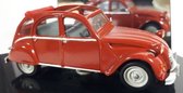 Citroën 2CV AZL4 1970/73 (open roof) (rood) (9cm) 1:43 Vitesse - Modelauto - Schaalmodel - Miniatuur auto