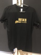 T-Shirt heks Gouden opdruk Maat 3XL