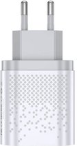 USB-C Snellader 20W Power Adapter - Wit - Geschikt voor Apple