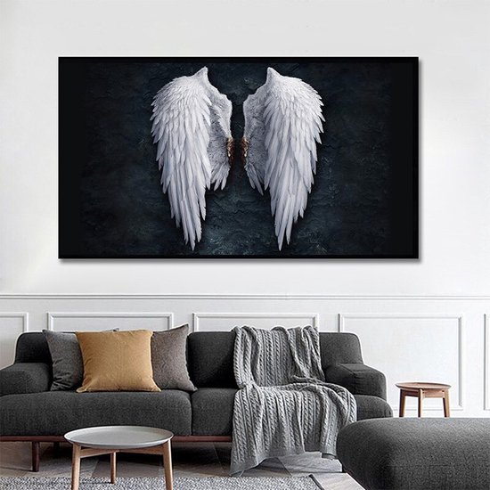 Fallen Angel Wings XL Poster - Engel Vlegels - 100 x 50cm - Posters - Wanddecoratie - Kunst