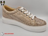 Helioform dames sneaker laag, H302 Beige, maat 36.5