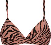 Beachlife Rose Zebra twist bikinitop - dames - Maat 75B