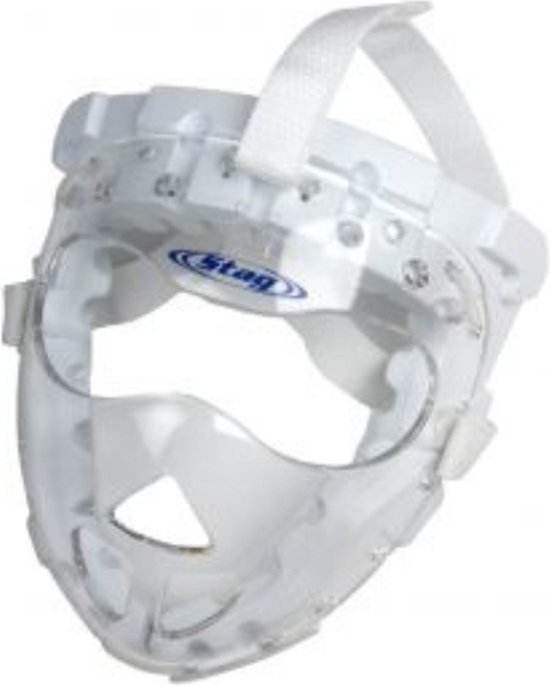 Stag Hockey Masker - Strafcorner Masker Wit