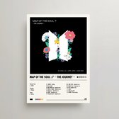 BTS Poster - Map of the Soul 7 The Journey Album Cover Poster - BTS LP - A3 - BTS Merch - KPop Posters - Muziek