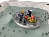 Luxe Spa Bar - 8 Gaten - Ideaal voor in de spa, bubbelbad of hottub - Jacuzzi Accessoires - Jacuzzi Drankhouder