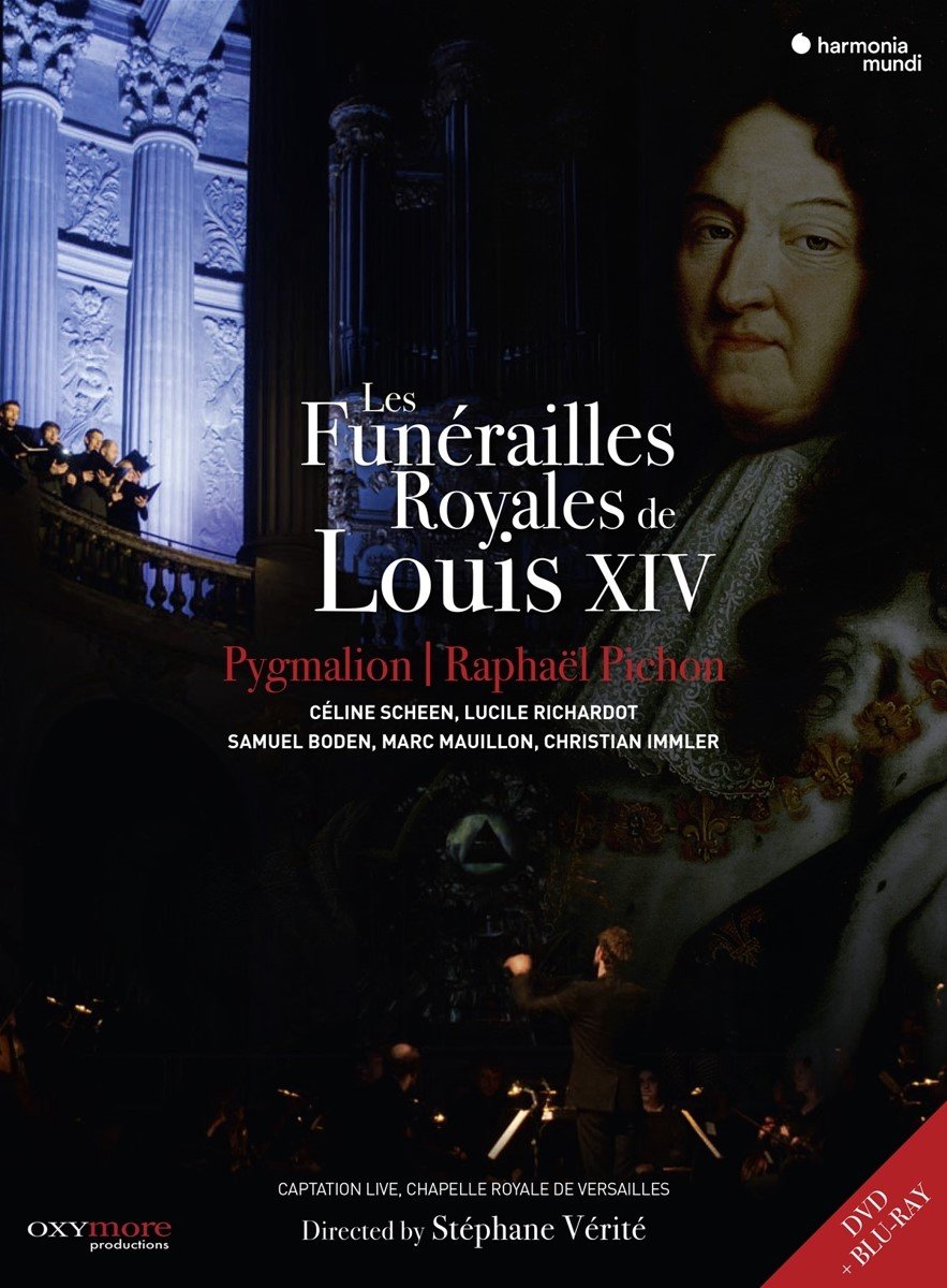 Pygmalion & Raphaël Pichon - Les Funérailles Royales De Louis XIV (2 Blu-ray)