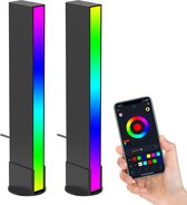 VIJIM GL01 RGB LED Game Light – set van 2 lichtbalken - Op afstand bestuurbaar vanuit app - gaming accessoires