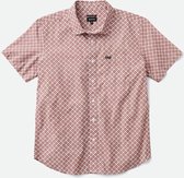 Brixton CHARTER PRINT S/S WVN Heren T-shirt - Maat XL
