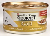 Gourmet gold fijne hapjes kalkoen / eend (24X85 GR)