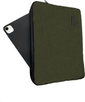 Business Casual - Laptophoes / Notebook Sleeve - 14 inch - EVA Foam Technology - Spatwaterdicht - Kaki Groen