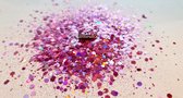 Glitters | Pretty in Pink 10gr. | Hobby-glitters | Nail & Body-art | Epoxy-art | Slijm-projecten | Decoratie