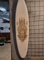 Lady Skulls - Planche de Surf - Décoration - 150cm