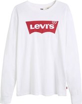 Levi's Graphic Longsleeve 360150010, Mannen, Wit, Shirt met lange mouwen, maat: S