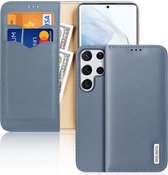 Dux Ducis -Samsung Galaxy S22 Ultra - Book Case Hoesje - Blauw