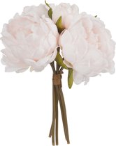 Boeket | kunststof | roze | 18x18x (h)24 cm