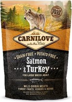 CARNILOVE SALM/TURK ADULT L/B 1,5KG