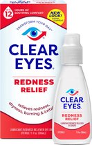 Clear Eyes Redness Relief XXL - Oogdruppels Tegen Rode Ogen, Droge Ogen, Branderige Ogen & Geïrriteerde Ogen - 1x30ML ✉️