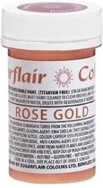 Sugarflair Eetbare Verf - Mat Rose Goud - 35g - Eetbare Kleurstof