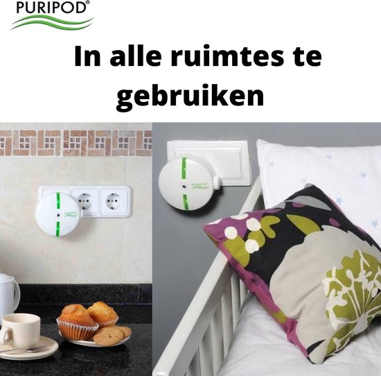 Puripod - Luchtreiniger met Ionisator - Luchtverfrisser