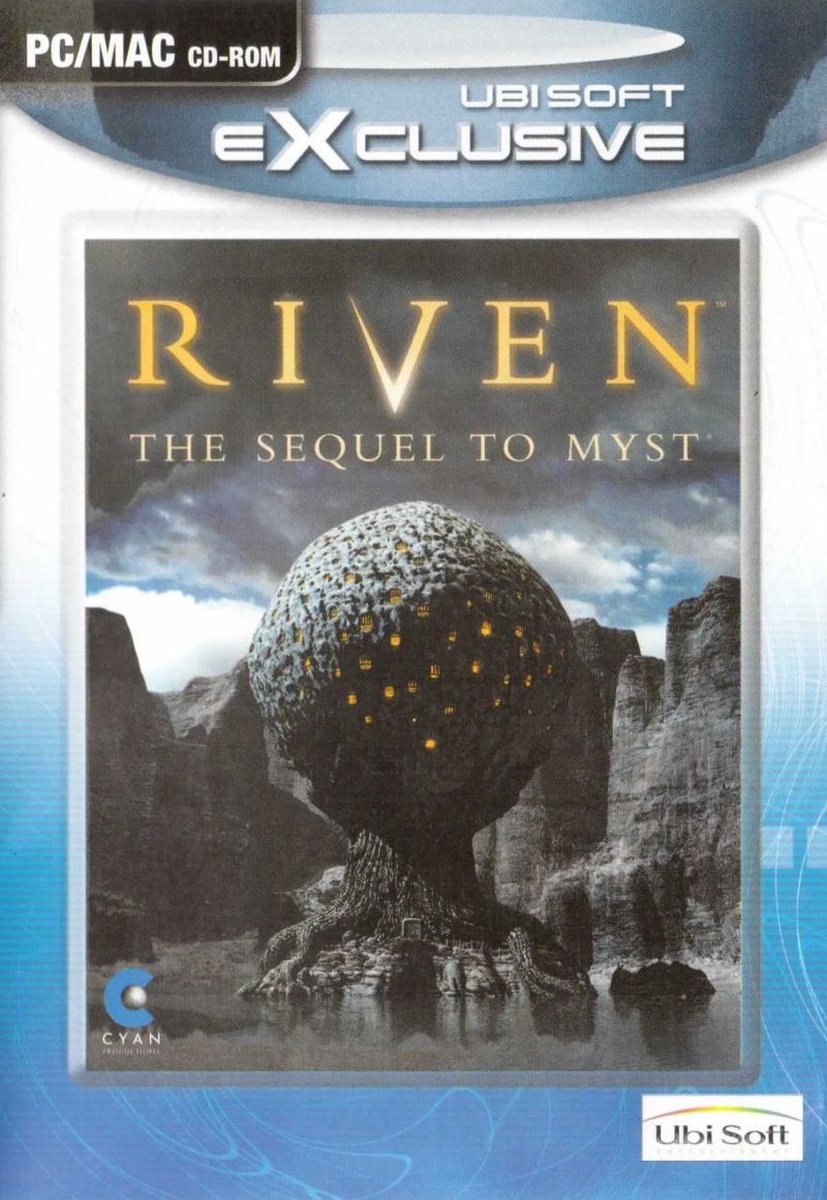 Riven: The Sequel to Myst-(1997)-(Ubisoft Exclusive) /PC - Ubisoft
