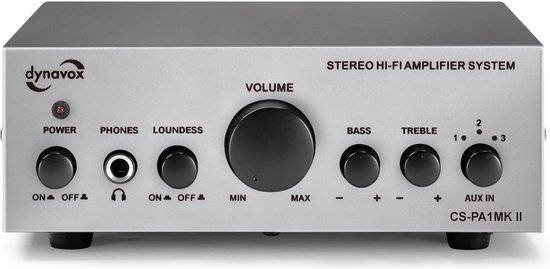 MINI AMPLIFICATEUR DYNAVOX Cs-Pa1 Mk Ii Gris Argenté Cspa1 Cs-Pa1 1