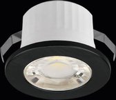 Braytron Veranda LED Minispot Plafondspotjes LED Downlight- Waterdicht IP54 -Zwart-3W -6500K