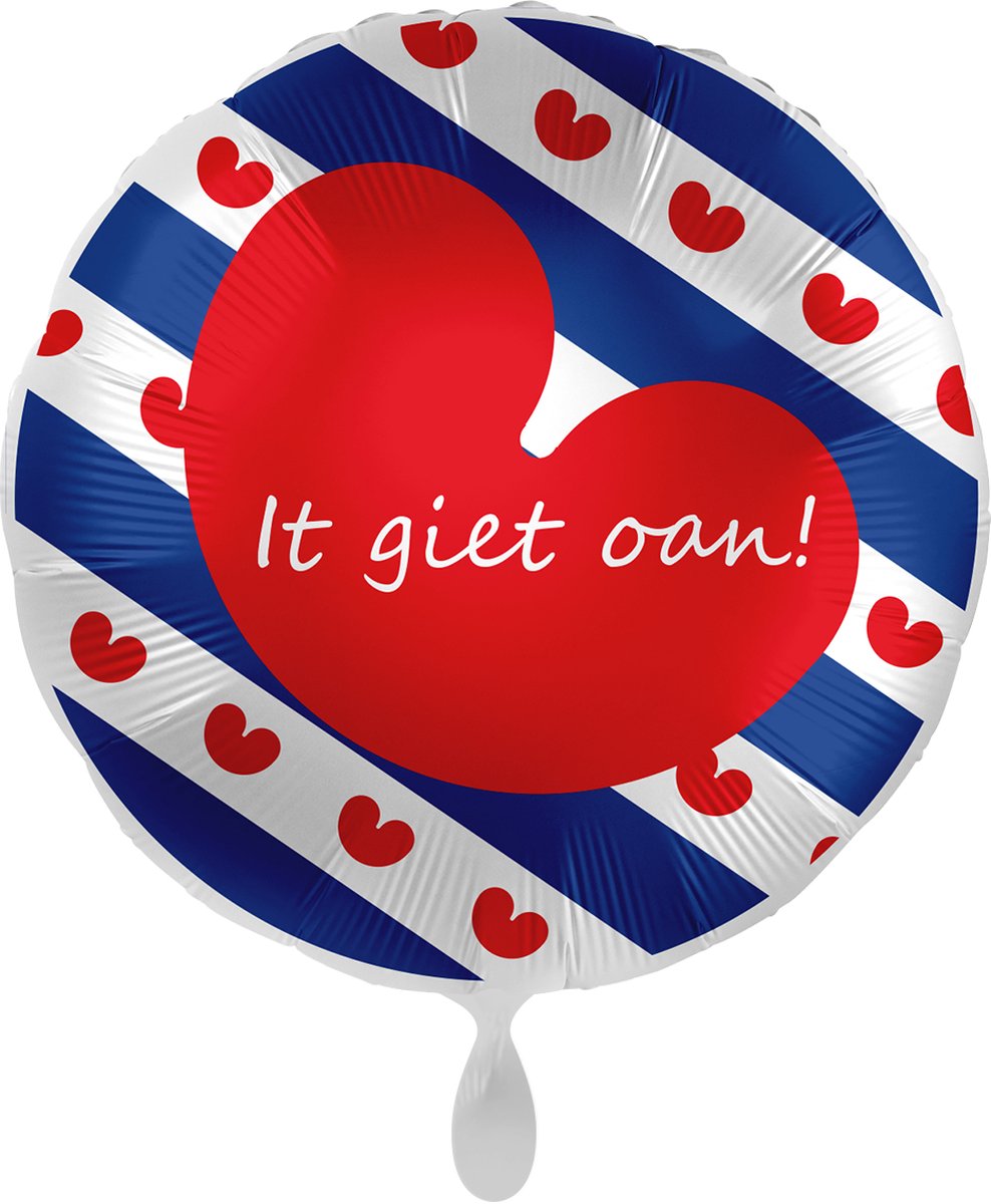 Friese folie ballon it giet oan!