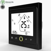 MoreLife Slimme Thermostaat - app bestuurbare Thermostaat - Digitale  Thermostaat - afstand bestuurbare Thermostaat  - Boiler thermostaat - Tuya App - WIFI - Amazon Alexa - Google Home
