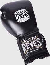 Cleto Reyes - Bokshandschoenen - Velcro Training Gloves - Zwart - 16oz