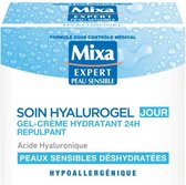 Mixa Hyalurogel 24 uur hydraterende gel-crème voor de gevoelige huid 50m