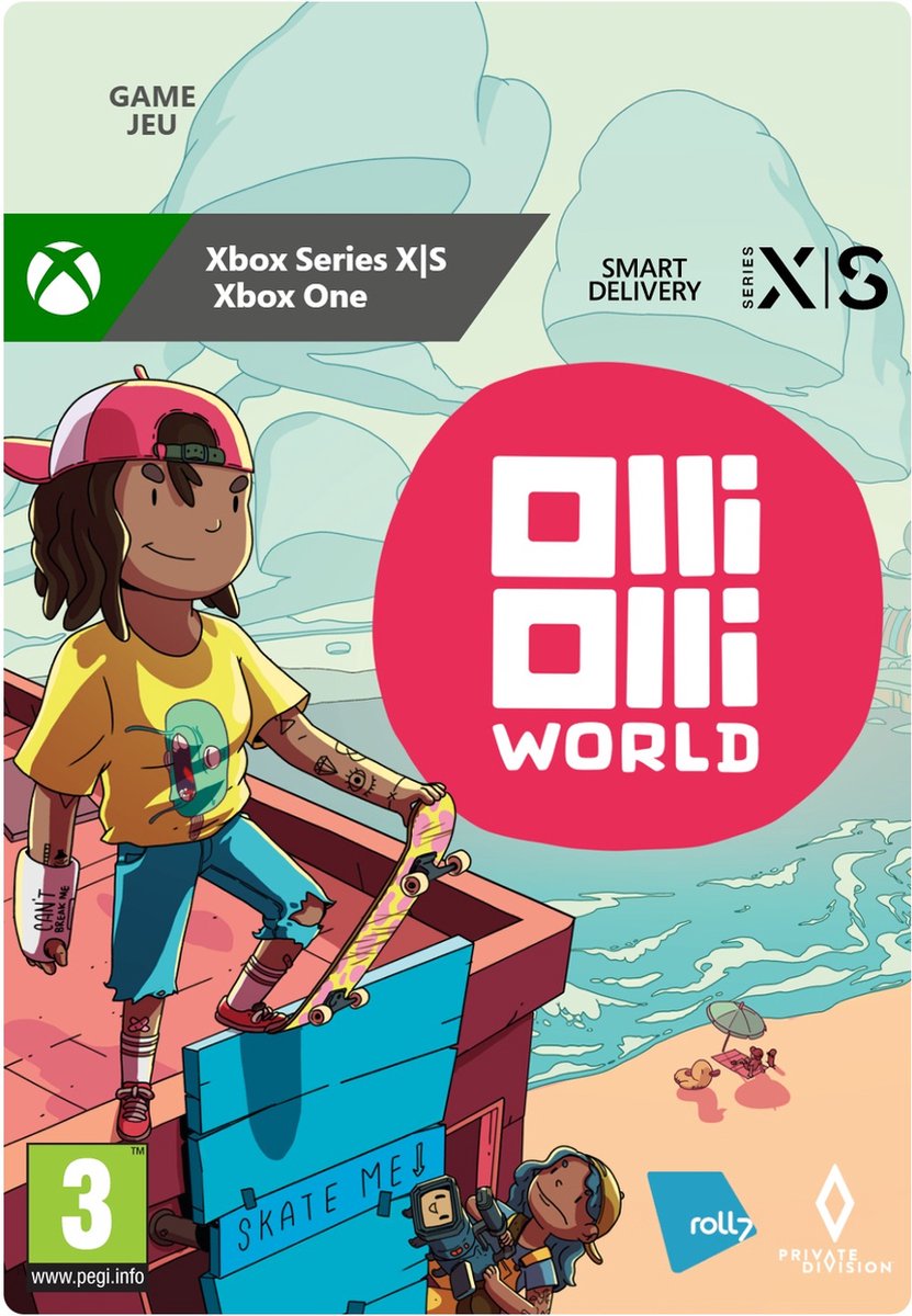 OlliOlli: OlliOlli World - Xbox Series X|S/Xbox One - Game