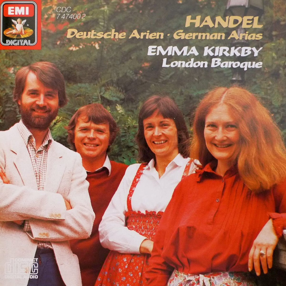 Handel Deutsche Arien German Arias Emma Kirkby London Baroque