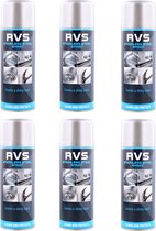 RVS-spray - 6 X 400 ml - Ontvettende functie - Reinigende functie - Spray -  	Keuken wasbak - gootsteen,Oven