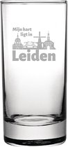 Gegraveerde longdrinkglas 28,5cl Leiden