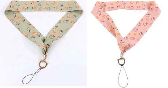 KOKORO Hart vormige Lucky Charm Bag Bijlage in Roze Accessoires Sleutelhangers & Keycords Ritshangers 