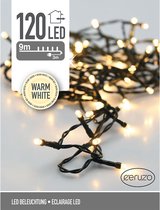Ceruzo - Kerstverlichting - 120 LED - 9 meter - warm wit