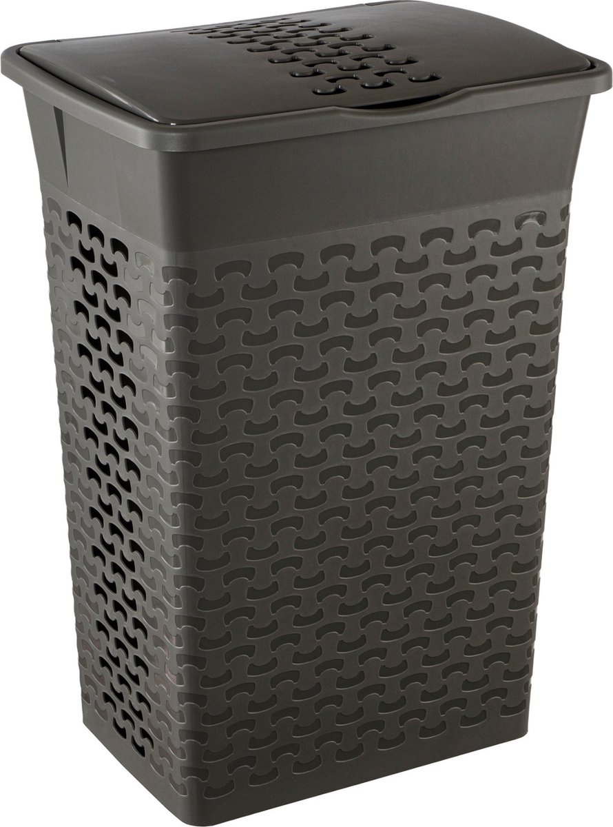 BranQ - Wasmand / Rechthoekige - Kleur Grijs - 55 L