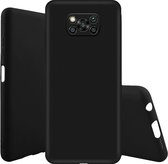 Xiaomi Poco X3 / X3 Pro Silicone Hoesje - Zwart - ZT Accessoires