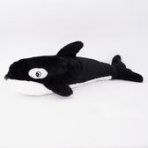 Zippy Paws ZP993 Jigglerz® - Killer Whale - Speelgoed voor dieren - honden speelgoed – honden knuffel – honden speeltje – honden speelgoed knuffel - hondenspeelgoed piep - hondensp