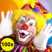 100 Stuks - Foam Clowns Neuzen - Uitdeelcadeautjes - Clownneus - Feest - Circus neus - Traktatie voor kinderen - Jongens - Meisjes