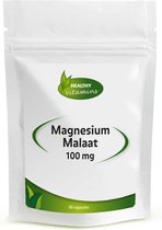 Magnesium Malaat | 100 mg | 90 capsules | Vitaminesperpost.nl