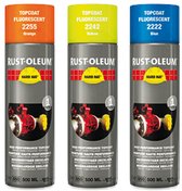 Spray-lak oranje fluorescerend